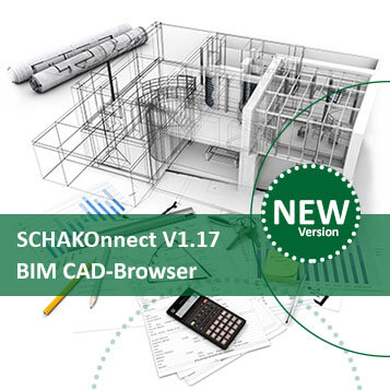 SCHAKOnnect V1.17 - NEW - BIM CAD-Browser